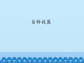 自转旋翼_课件1