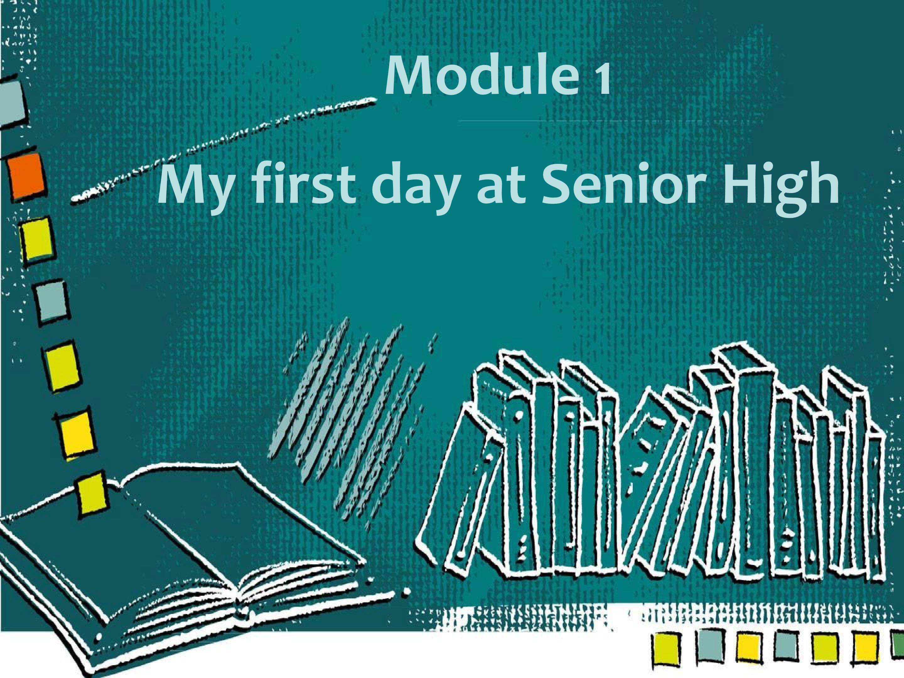 My First Day at Senior High School