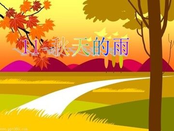 11 秋天的雨
