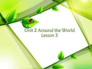 【课件】六年级上册英语人教版新起点Unit 2《Around the World》(Lesson 3)03