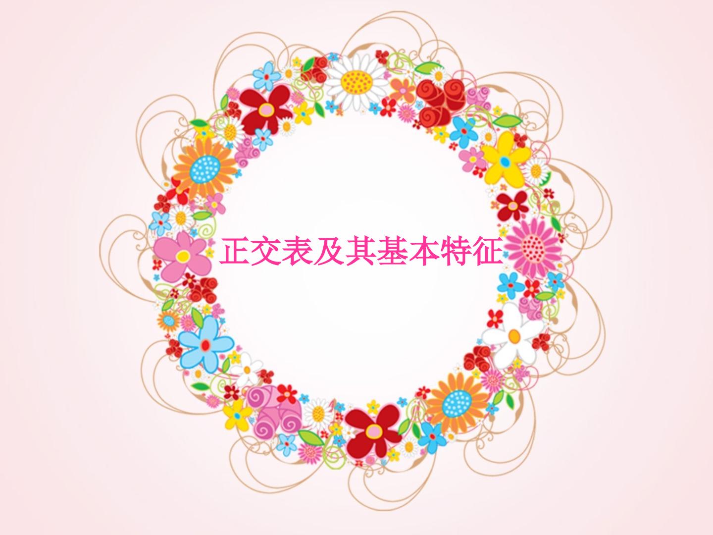 正交表及其基本特征_课件2