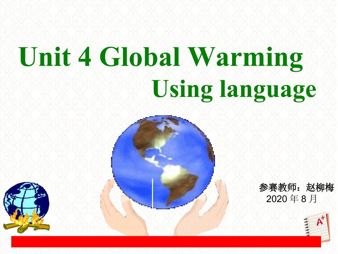 Global Warming Using Language