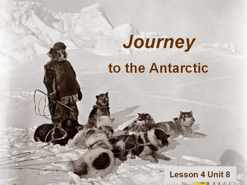 Journey to the Antarctic