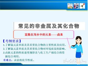 富集在海水中的元素----氯_课件28