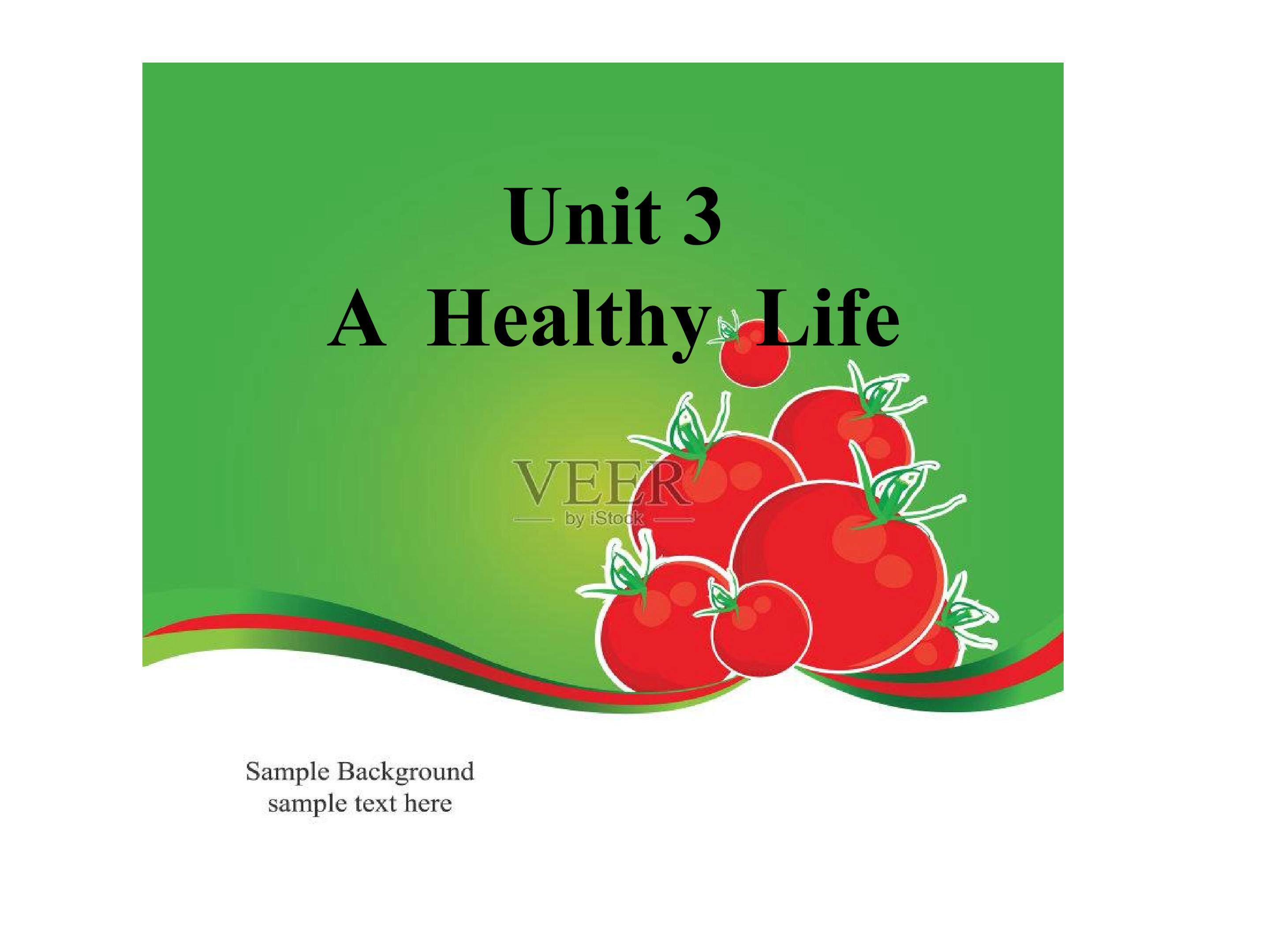 A Healthy Life