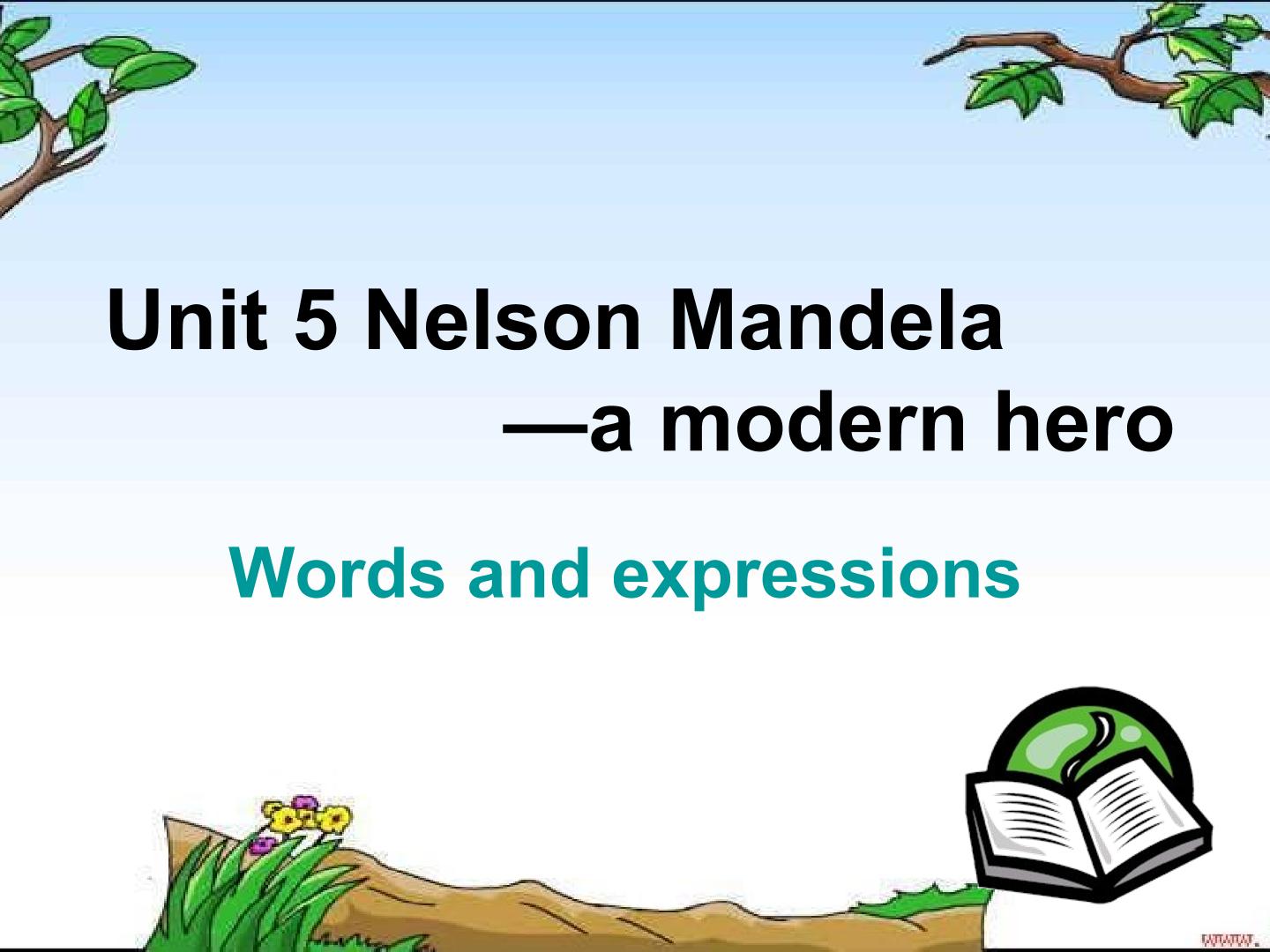 Module 1 Unit 5 Nelson Mandela