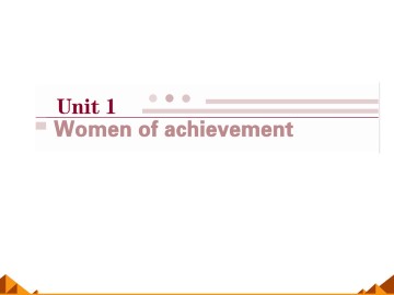 Women of achievement_课件29