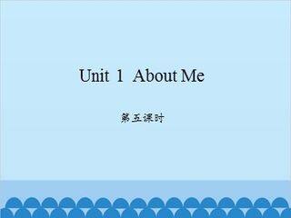 Unit 1  About Me-第五课时_课件1