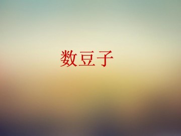 数豆子_课件1