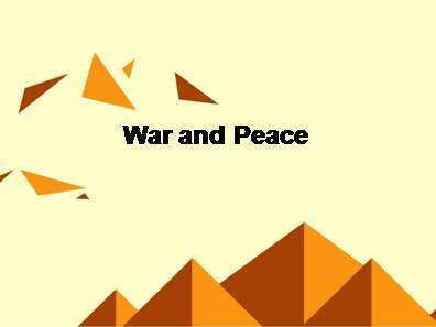 War and Peace_课件9