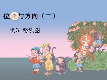 《位置与方向二》路线图