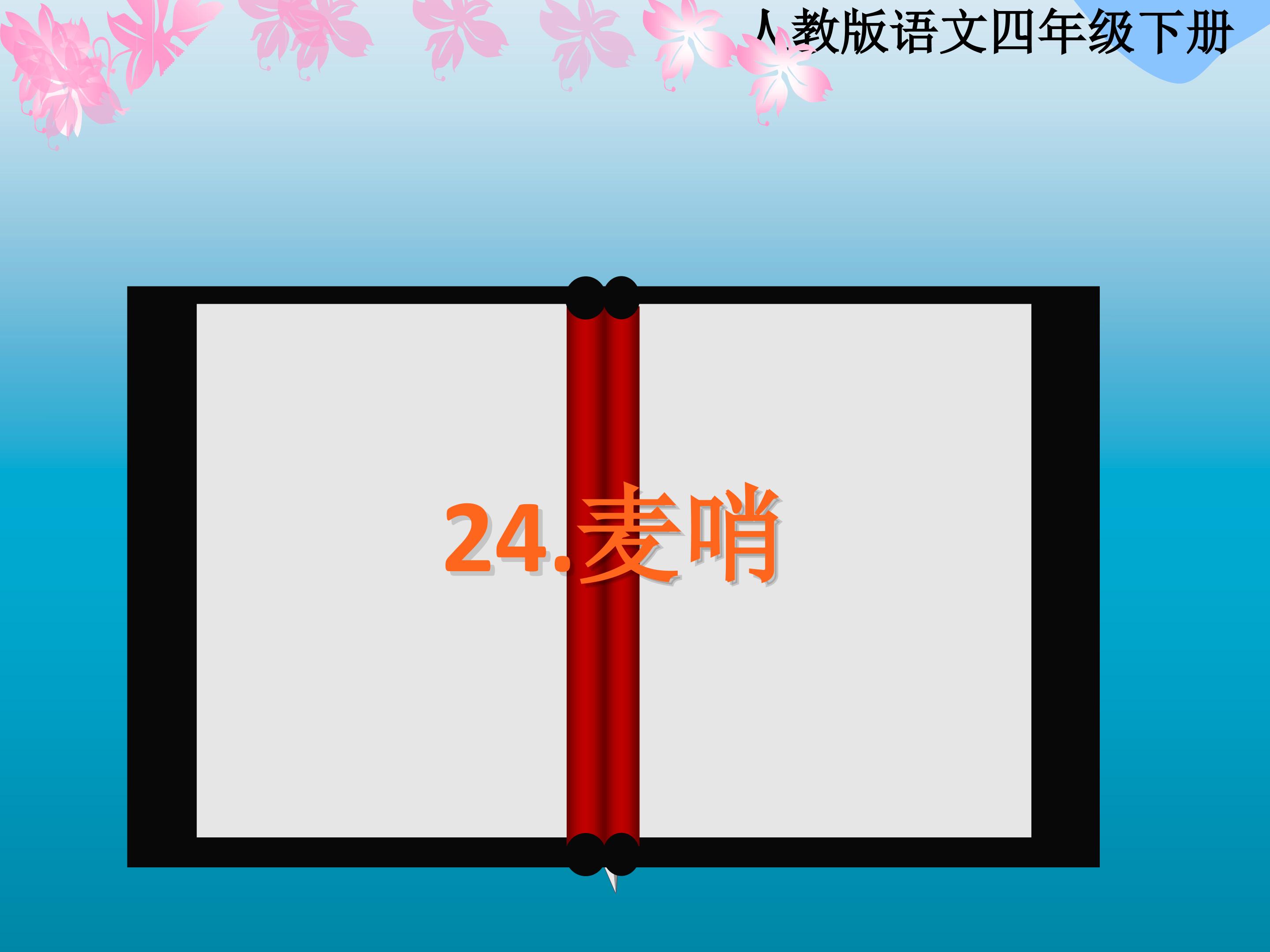 24.麦哨