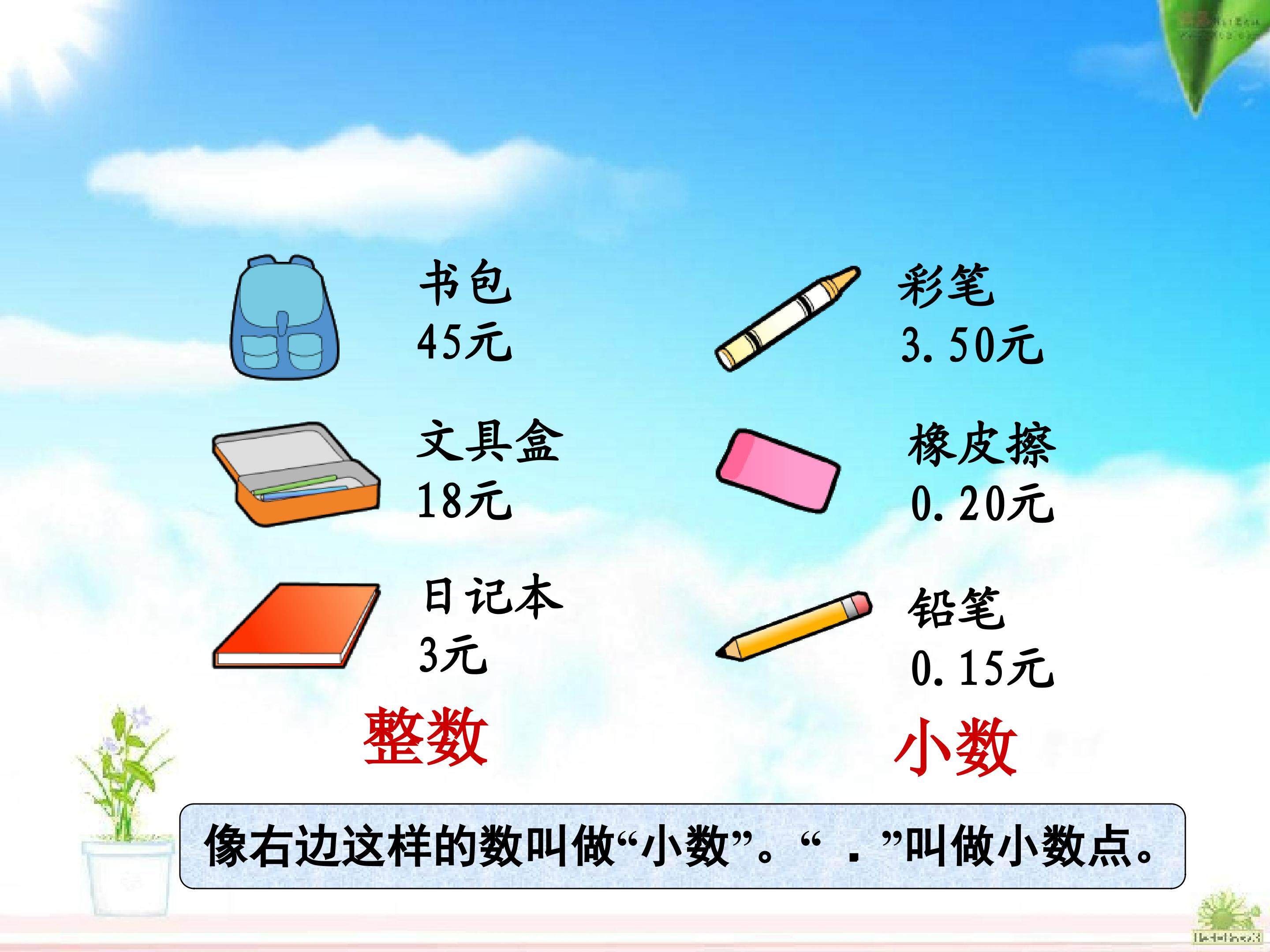 小数的初步认识