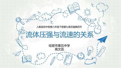 流体压强与流速的关系