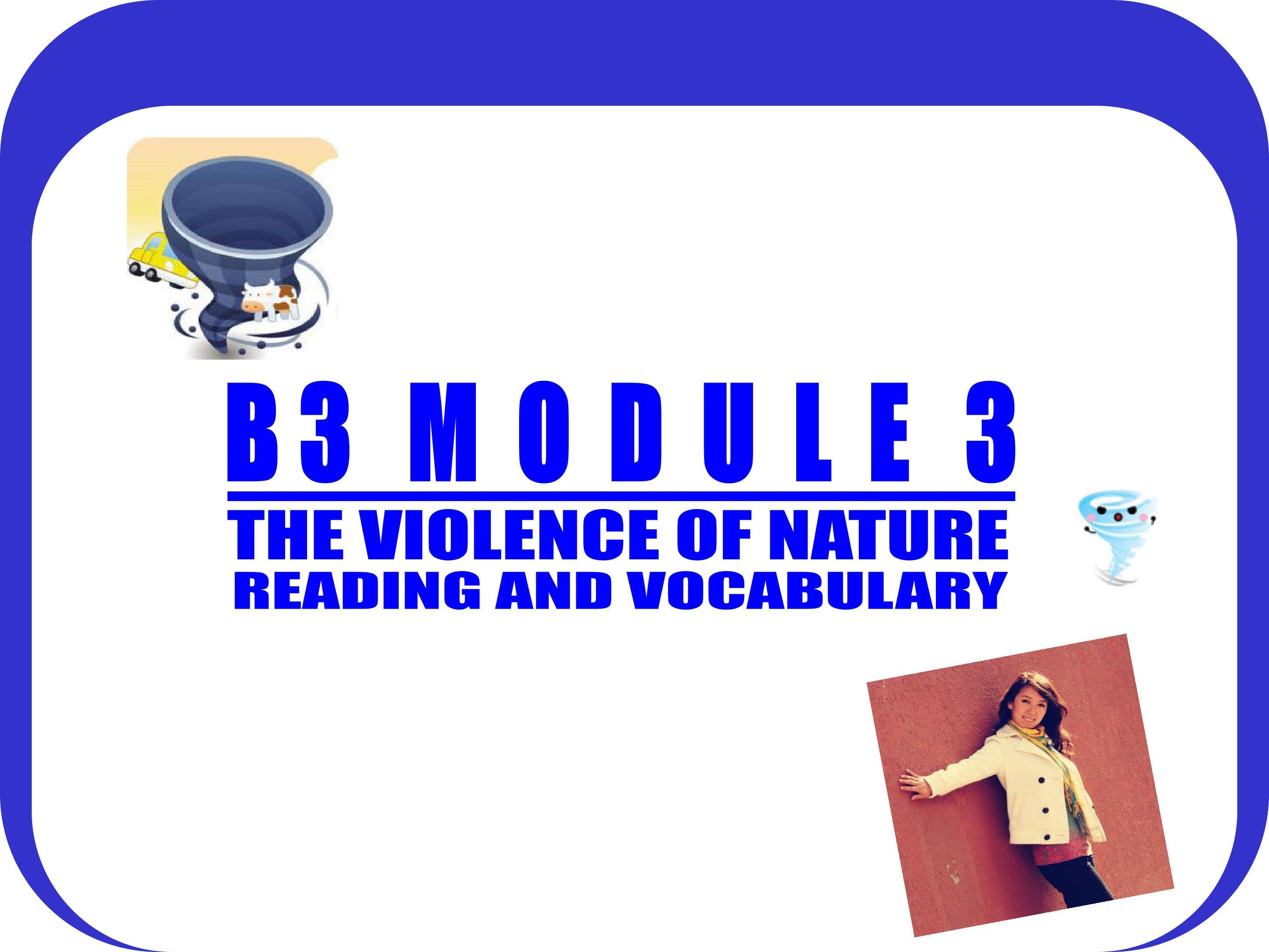 Module3 The Violence of Nature
