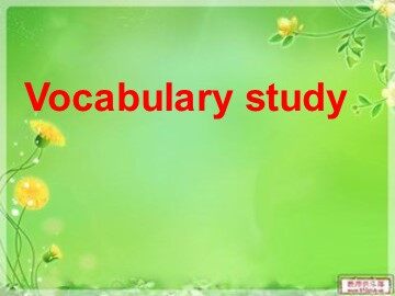 Words and expressions in each unit