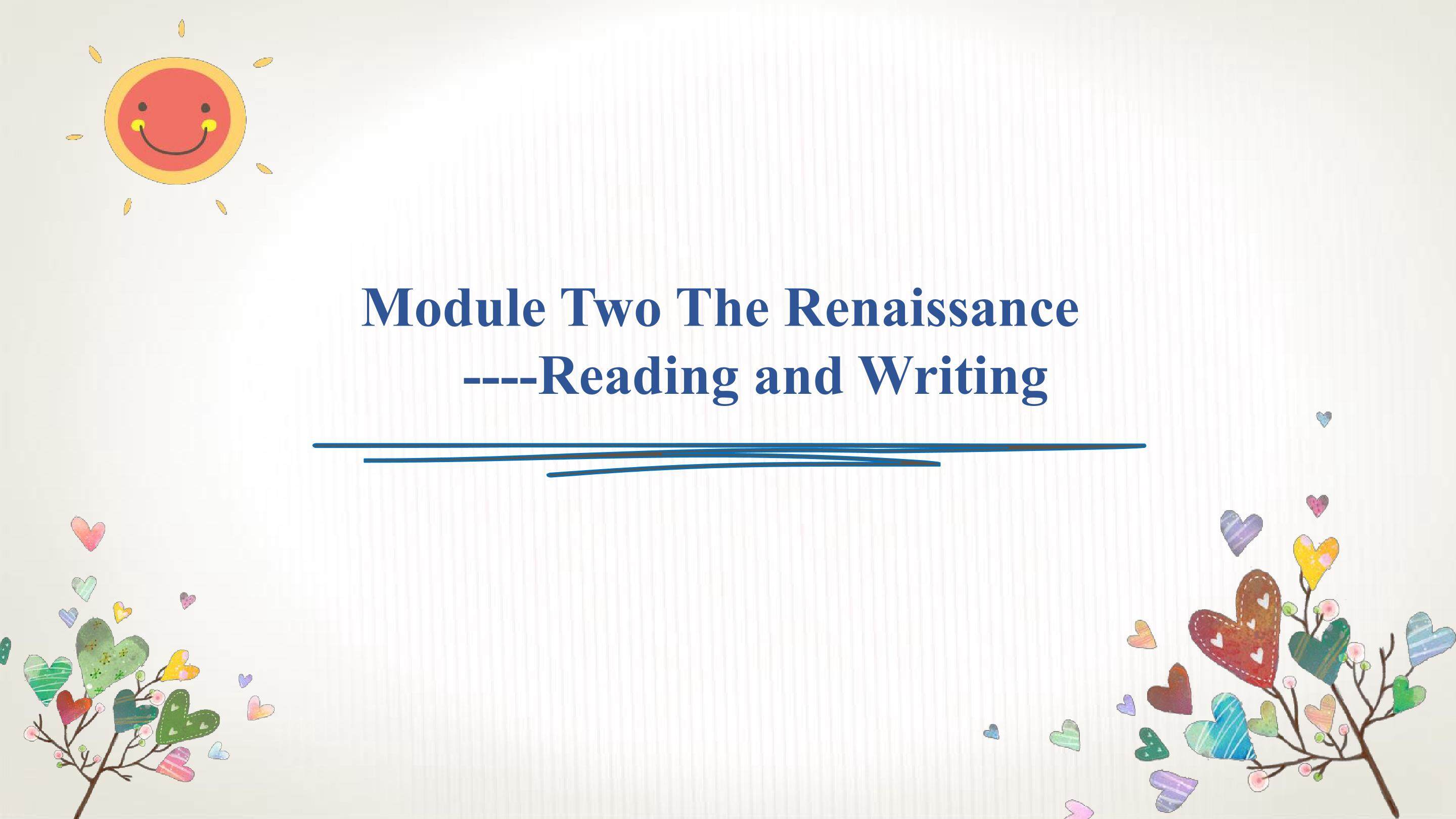Reading and Writing