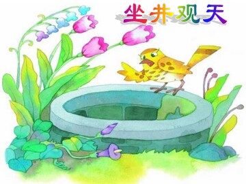 13 坐井观天 