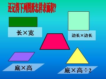 梯形的面积