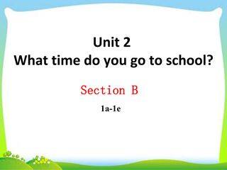 【课件】7年级下册英语人教版Unit 2 Section B 04