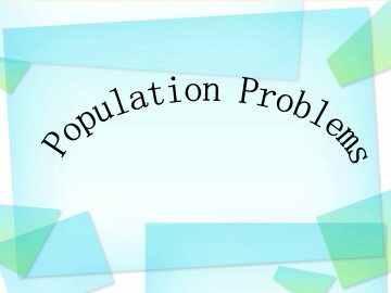 Population Problems_课件1