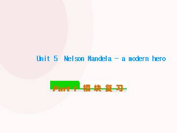 Nelson Mandela - a modern hero_课件47
