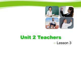【课件】五年级上册英语人教版新起点Unit 2《Teachers》(Lesson 3)02
