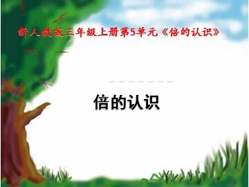 5 倍的认识