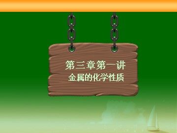 第一节 金属的化学性质