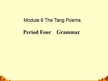 The Tang Poems_课件8