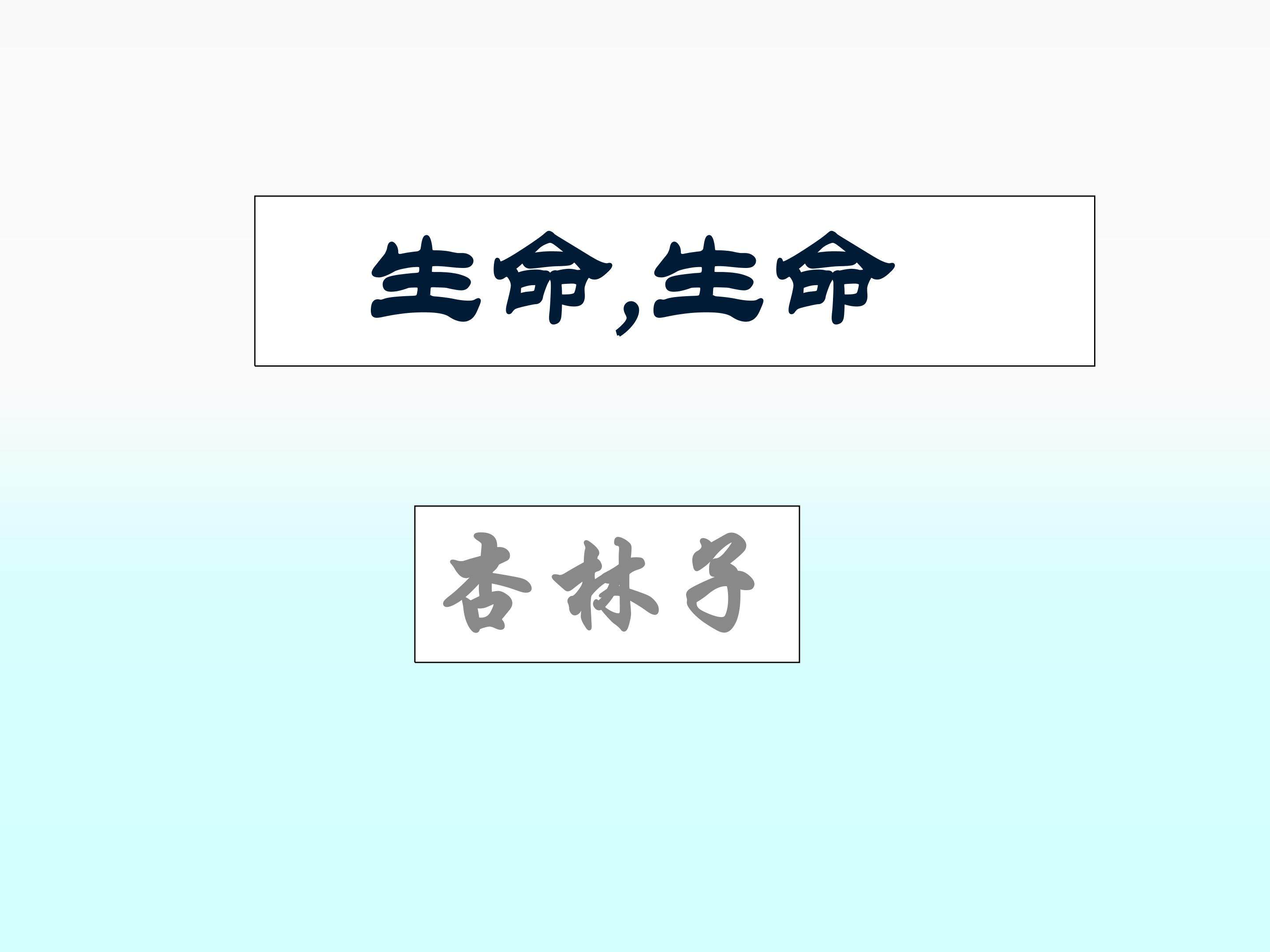 生命 生命_课件3