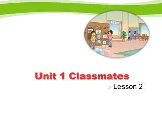 【课件】五年级上册英语人教版新起点Unit 1《Classmates》(Lesson 2)02
