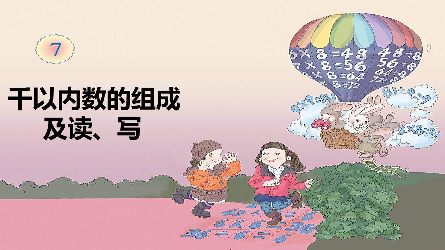 千以内数的组成及读写
