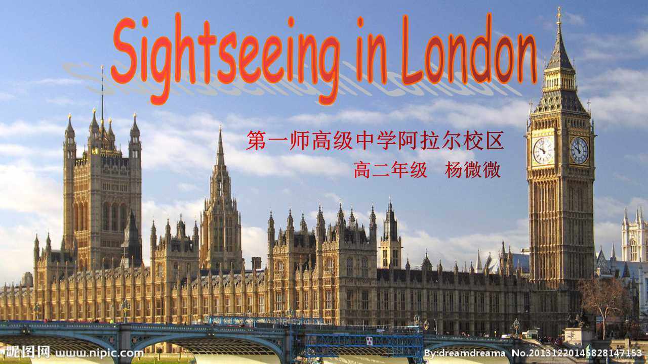 Using Language---Sightseeing in London