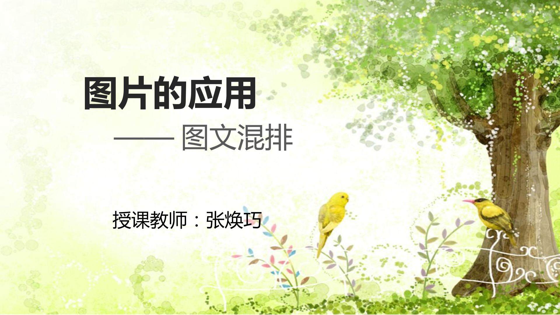 图片的应用