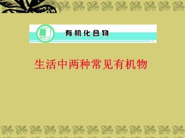 生活中两种常见的有机物_课件15