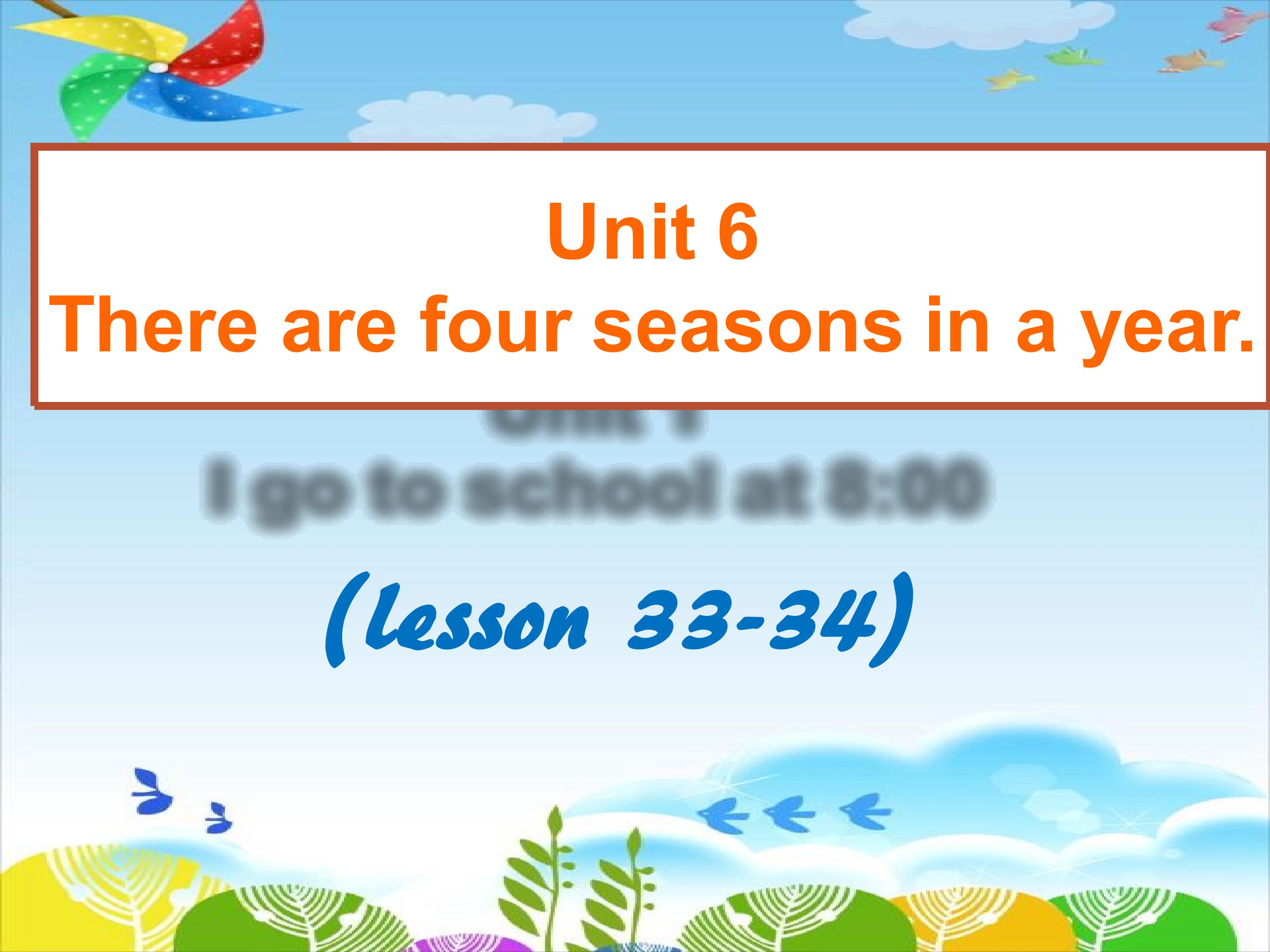 六上Unit6Lesson34