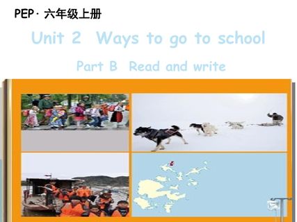 Unit 2 Ways to go to school Part B