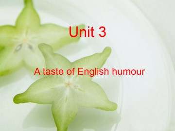 A taste of English humour_课件46