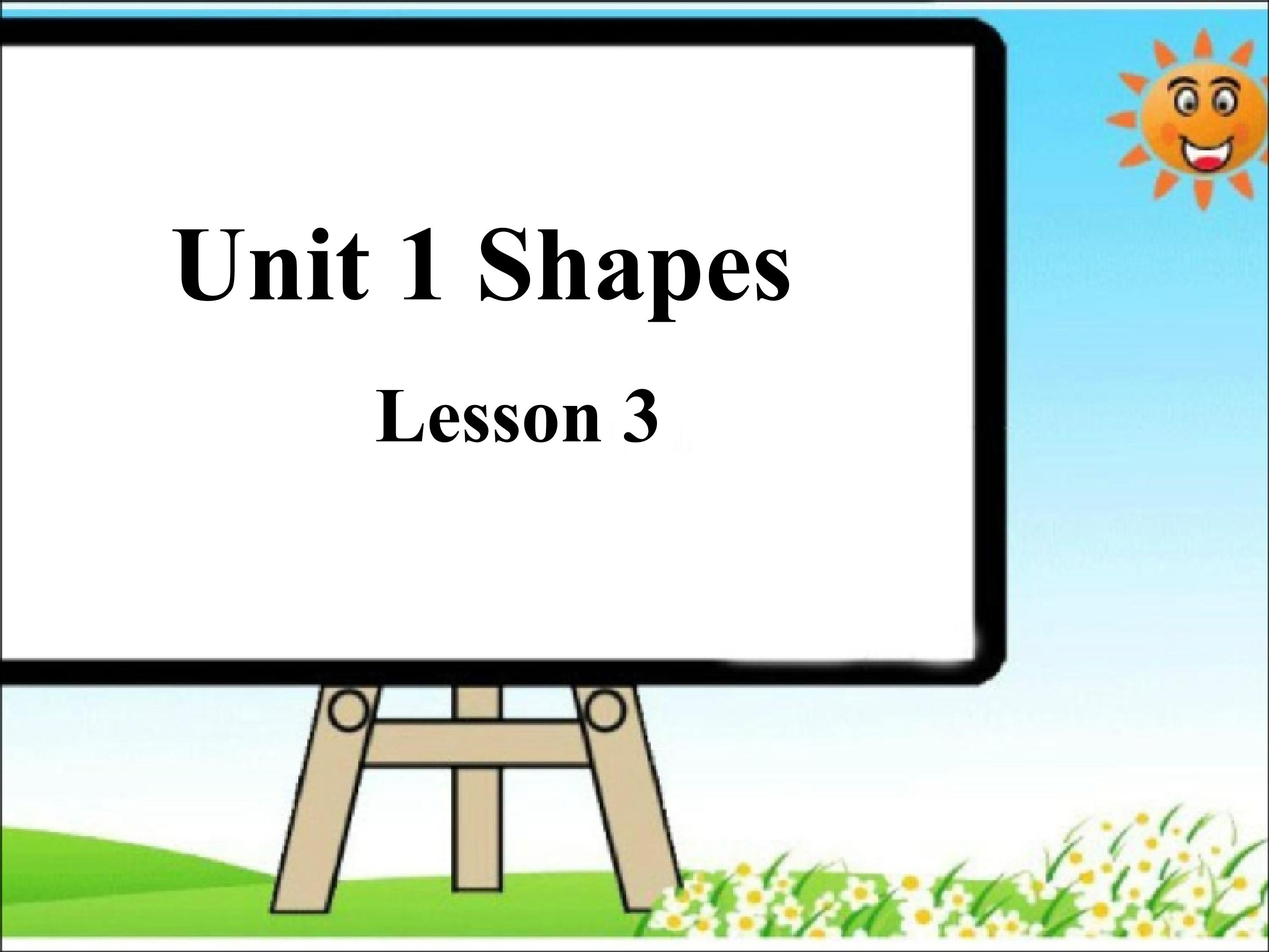 Unit 1 Shapes Lesson 3