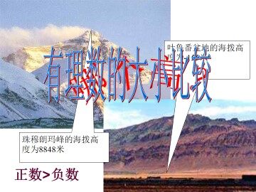 有理数的大小比较_课件1