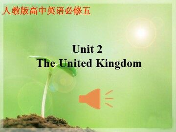 Unit 2 The United Kingdom