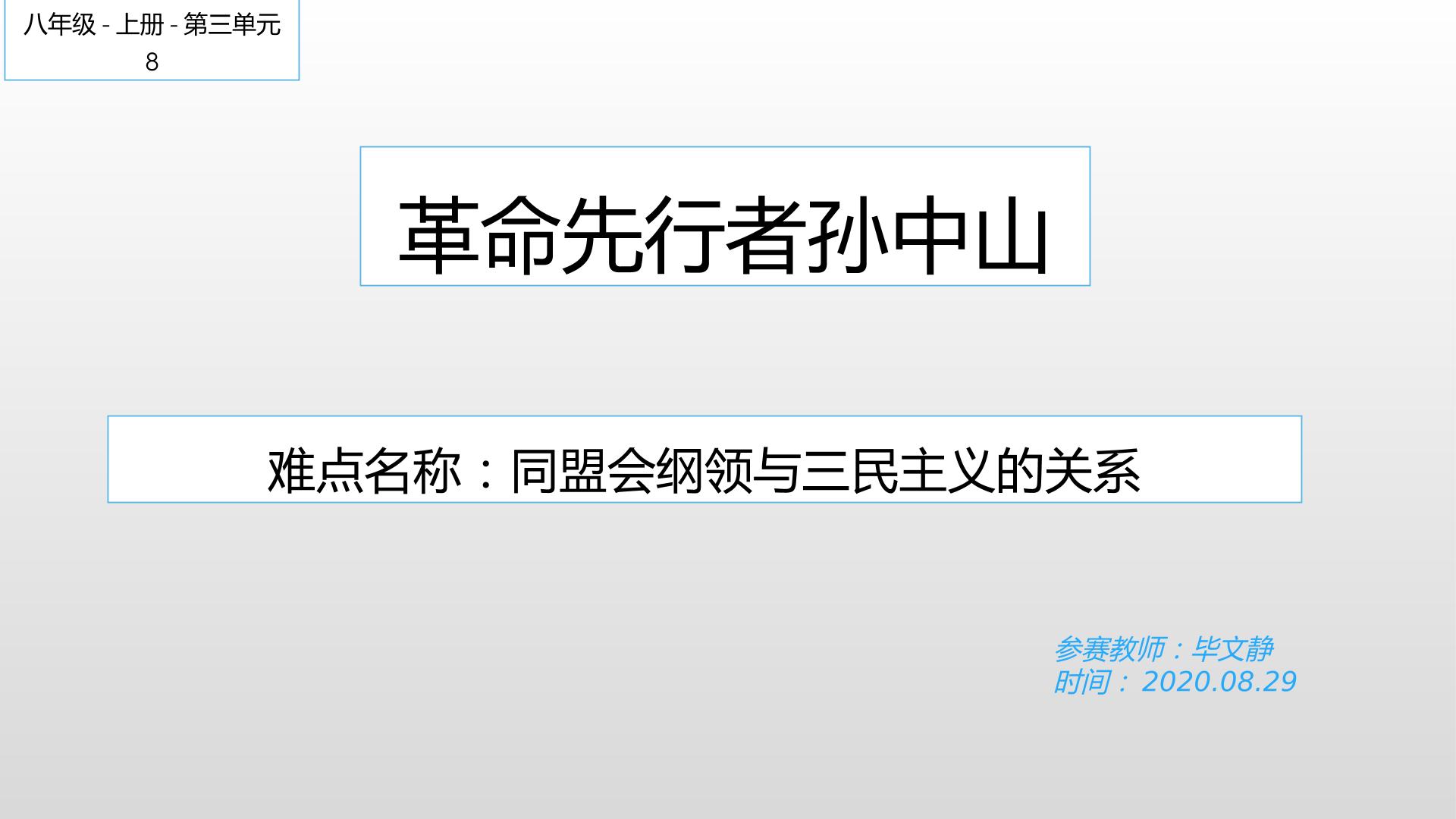 同盟会纲领与三民主义的关系