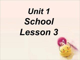 【课件】一年级上册英语人教版新起点Unit 1《School》(lesson 3)02