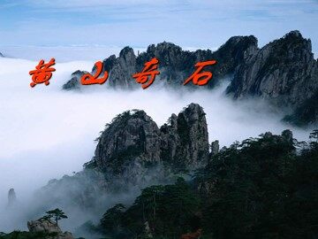 9  黄山奇石