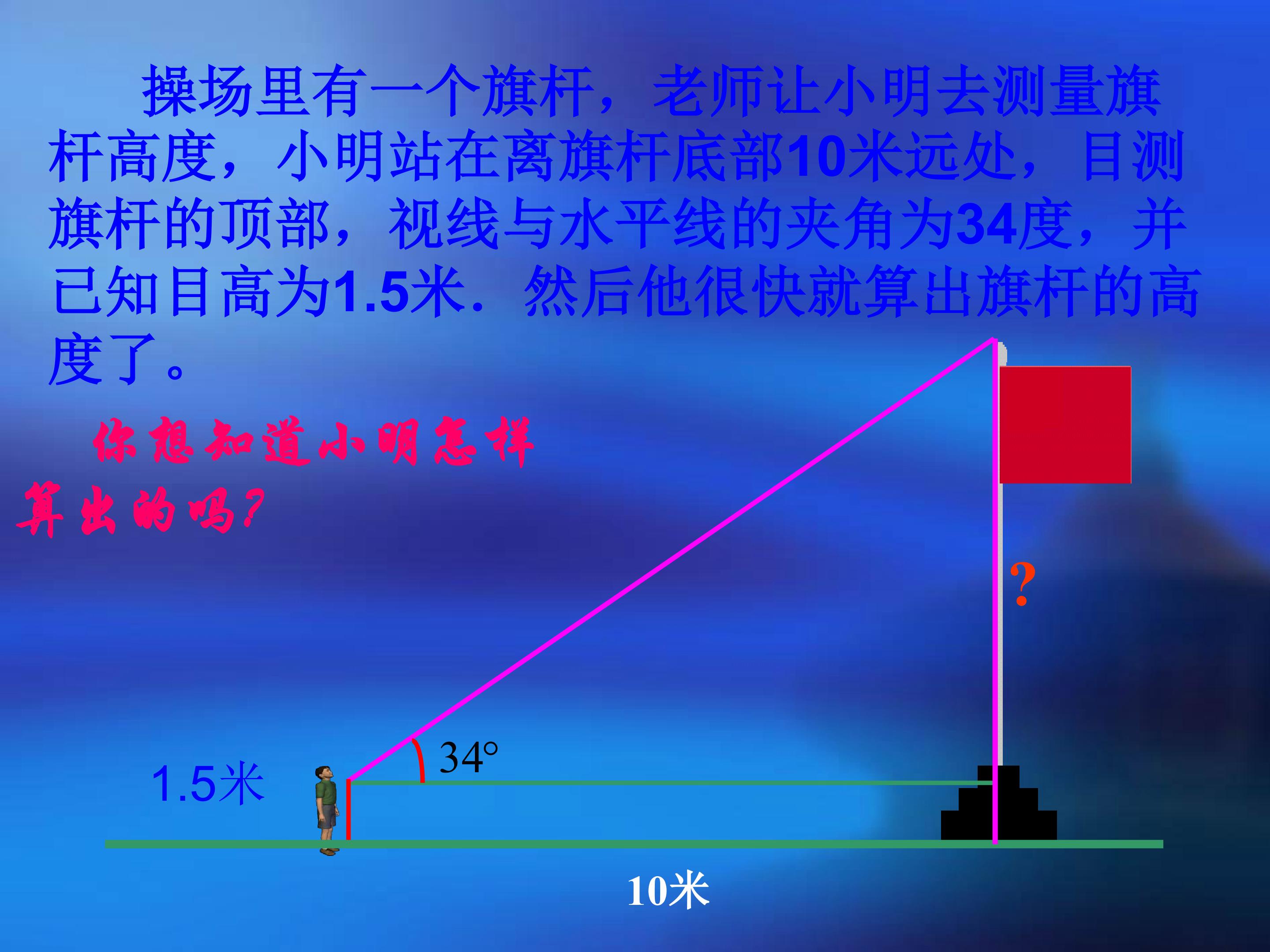 锐角三角函数