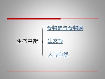 《维护生态平衡》课件