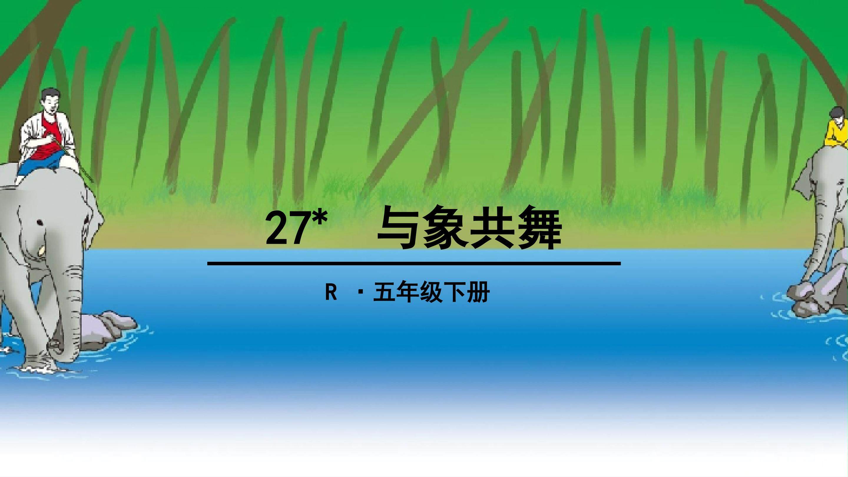 《与象共舞》