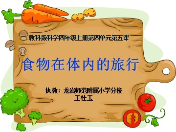 《食物在体内的旅行》1PPT课件