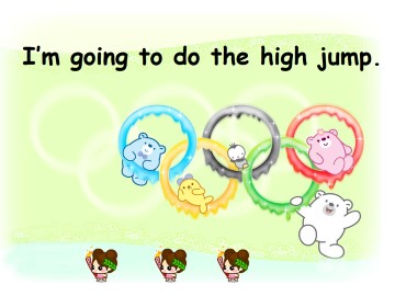 I'm going to do the high jump._课件1